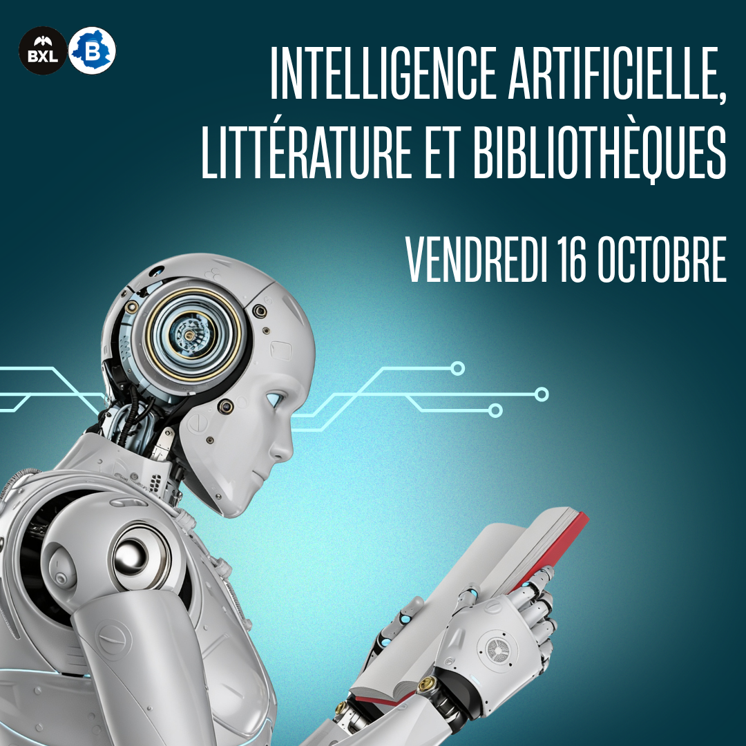 Image représentant un robot absorbé dans la lecture d'un livre