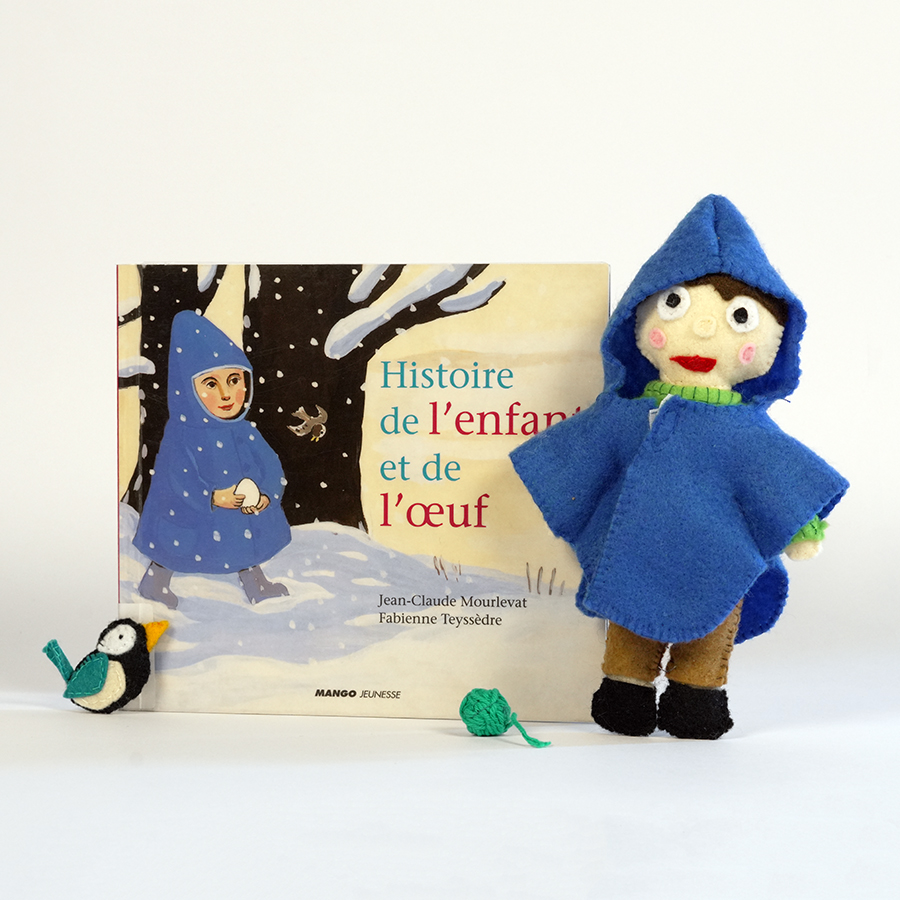 Histoire de l’enfant et de l’œuf (tapis « neige »)