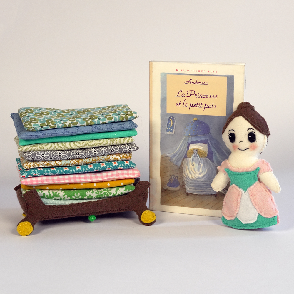La princesse et le petit pois (tapis 