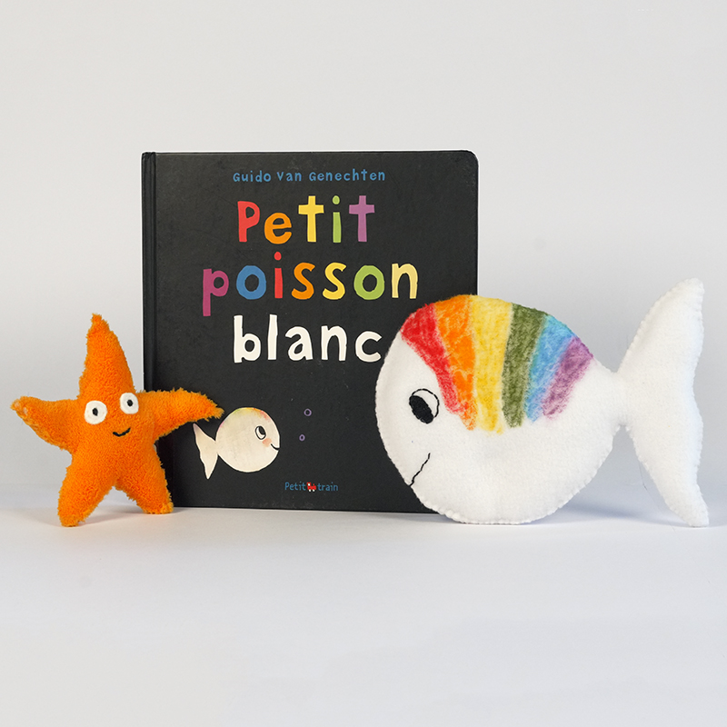 Petit poisson blanc (tapis 