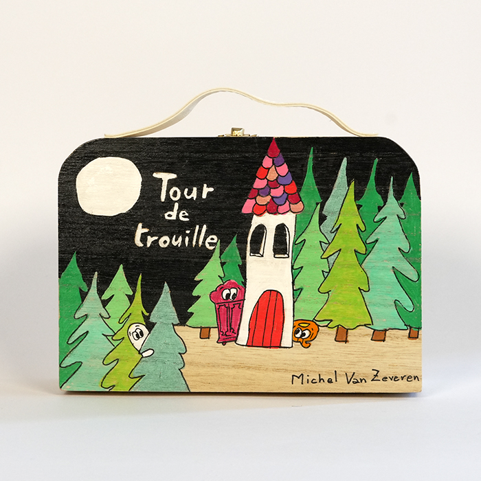 Tour de trouille (palets en bois)