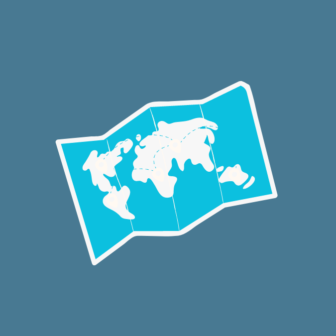 Picto représentant une mappe-monde