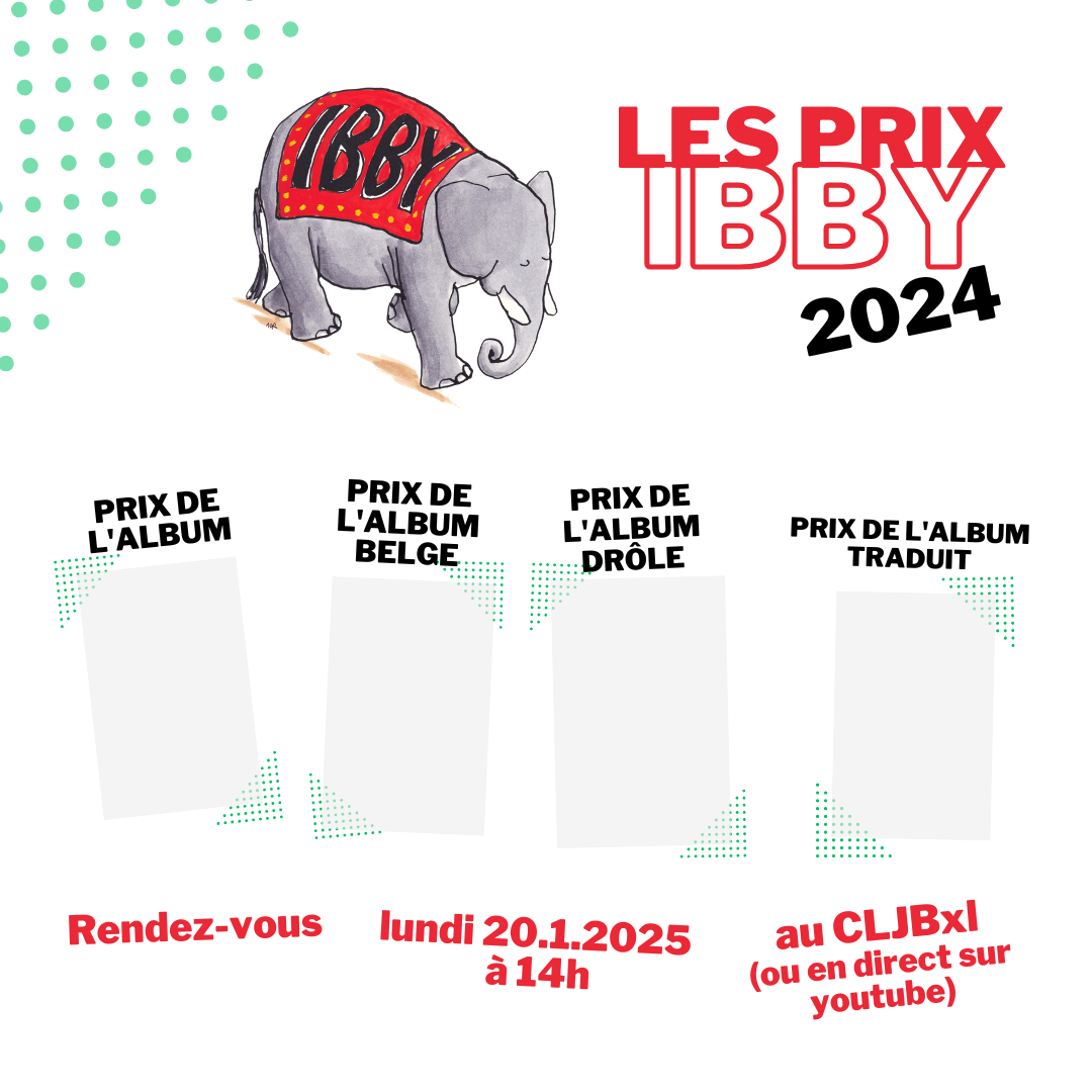 Invitation pour la remise des Prix IBBY 2024