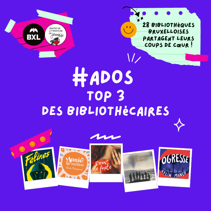 #Ados. Top 3 des bibliothécaires