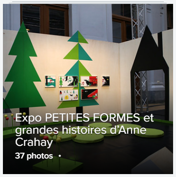 Miniature présentant une photo de l'exposition PETITES FORMES et grandes histoires d'Anne Crahay