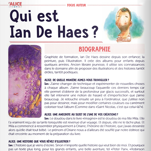 Article dans la revue Je dirais même plus