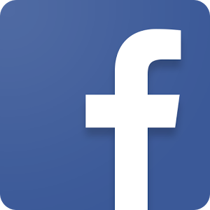 Logo de Facebook = lien vers la page Facebook du Réseau Cailloux